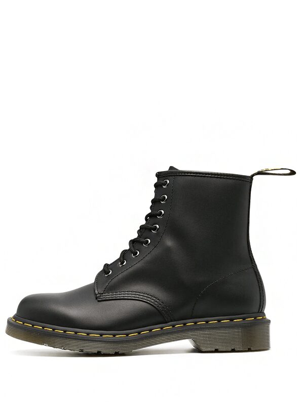 Dr. Martens 1460 Smooth Leather Lace Up Boot Black.