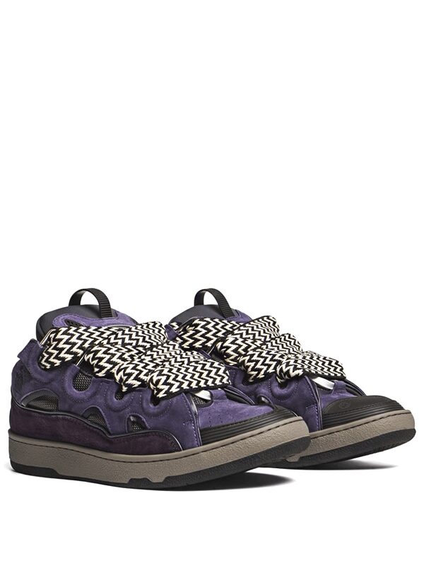 Lanvin Curb Sneaker Purple Black