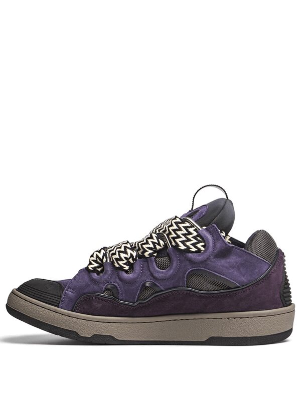 Lanvin Curb Sneaker Purple Black.
