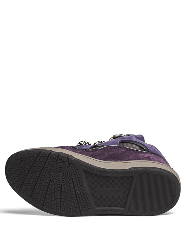 Lanvin Curb Sneaker Purple Black.