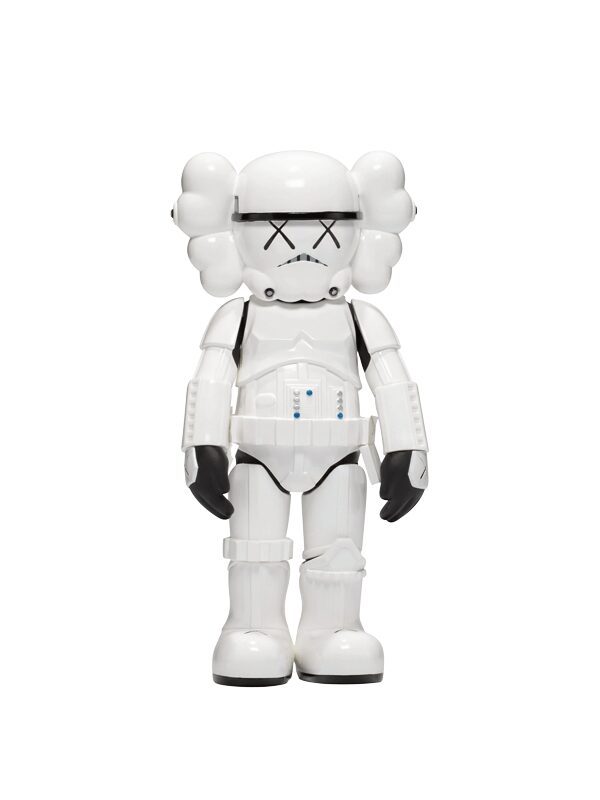 KAWS Star Wars Storm Trooper Companion Vinyl Figure White