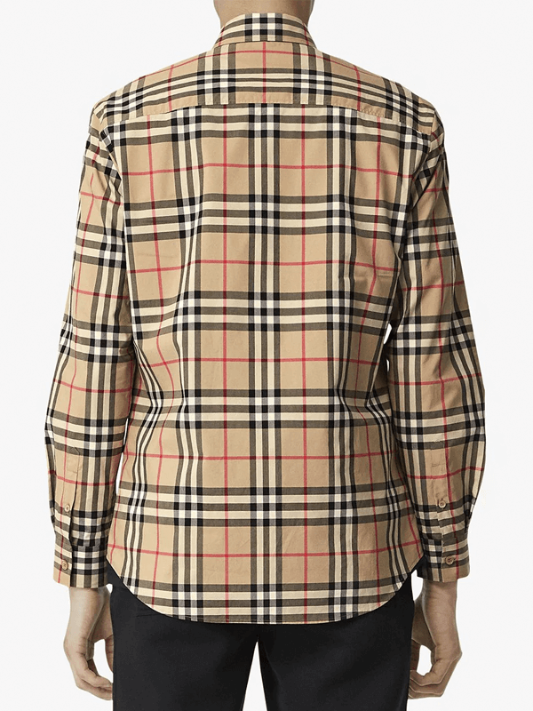 Burberry Camisa Algodão Xadrez Vintage - Original São Paulo