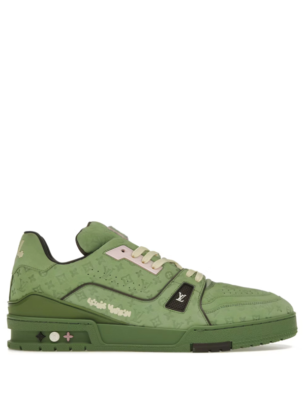 Louis Vuitton Trainer by Tyler The Creator Green1