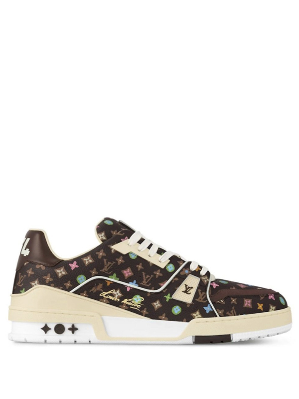 Louis Vuitton by Tyler the Creator LV Trainer Mocha Multicolor1