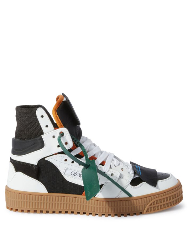 OFF WHITE Off Court 3.0 High Top Sneaker White Black1