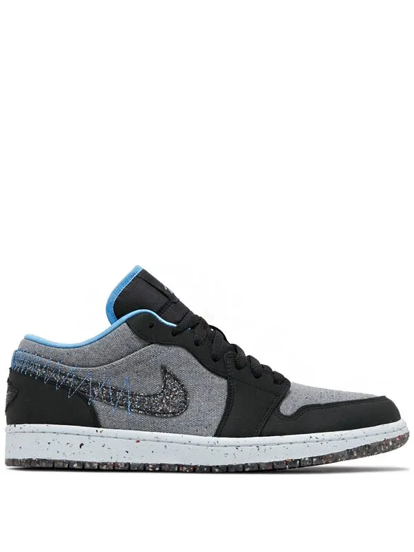 Air Jordan 1 Low Crater Grey University Blue