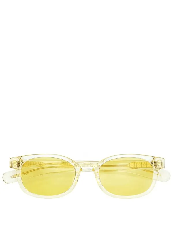 Crystal Yellow Solid Yellow Lens.