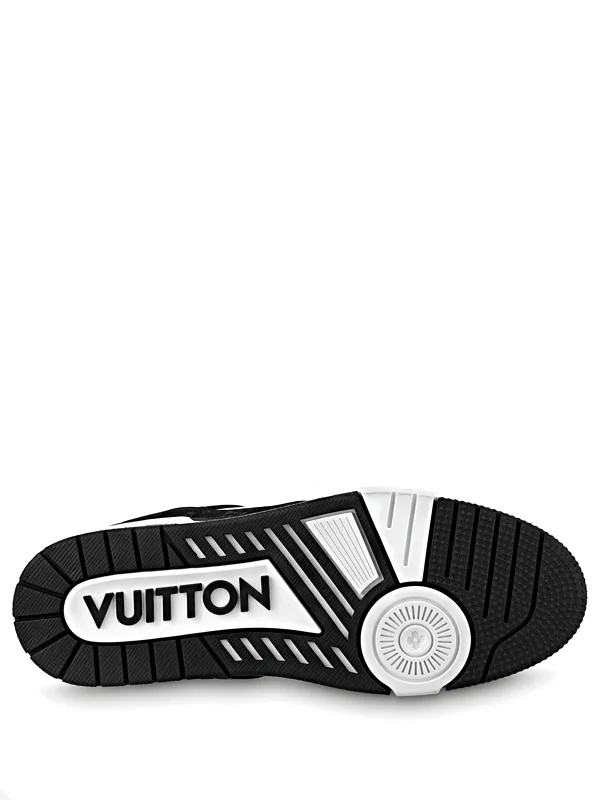 Louis Vuitton Trainer White Black White. 1