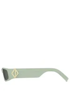 Dior x CACTUS JACK CD Diamond S1I Rectangular Sunglasses Green Original São Paulo 