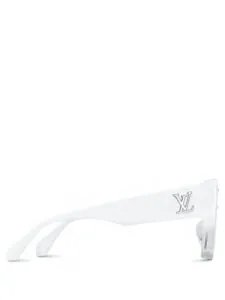 Louis Vuitton Cyclone Sunglasses White Original São Paulo