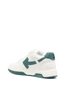 OFF-WHITE Out Of Office "OOO" Low White Green Original São Paulo 