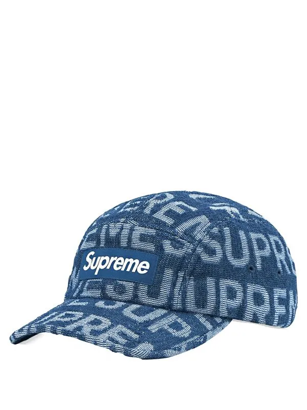 Supreme Terry Spellout Camp Cap Blue