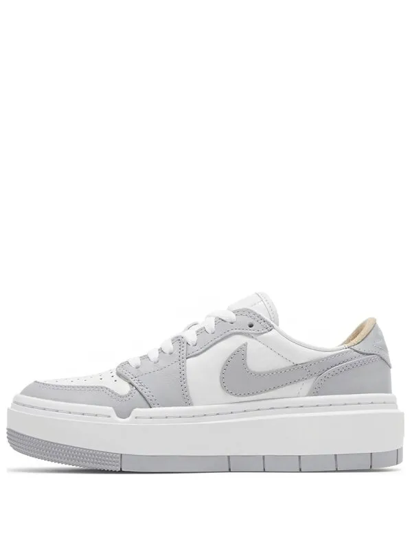 Air Jordan 1 Elevate Low SE White and Wolf Grey