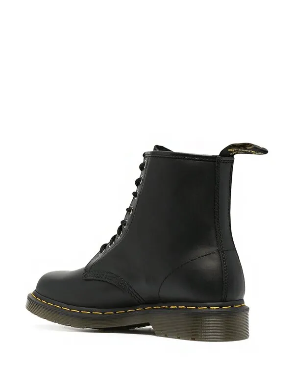 Dr. Martens 1460 Smooth Leather Lace Up Boot Black.