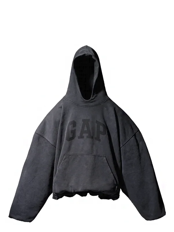 YEEZY GAP ENGINEERED BY BALENCIAGA Padded Cotton Hoodie Natural
