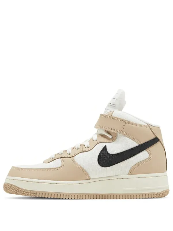 Air Force 1 Mid Pale Ivory and Shimmer