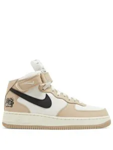Air Force 1 Mid Pale Ivory and Shimmer Original São Paulo