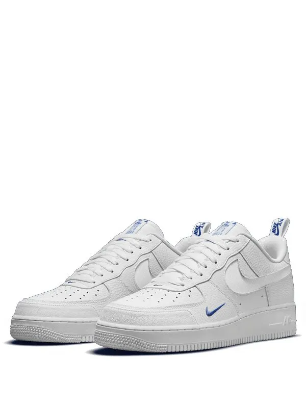Air Force 1 Low Reflective Swoosh White Blue