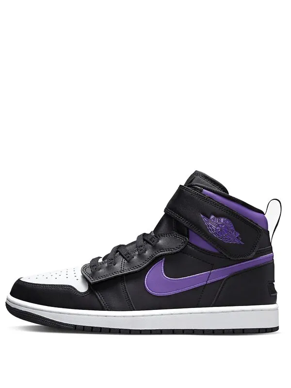 Air Jordan 1 High FlyEase Black Bright Violet