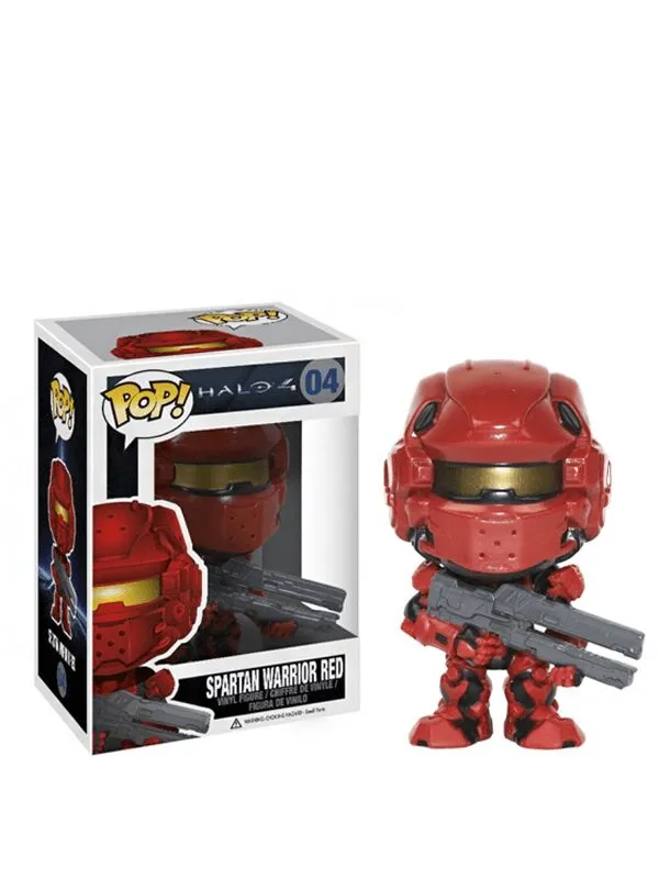 Funko Pop Halo 4 Spartan Warrior Red Figure 04