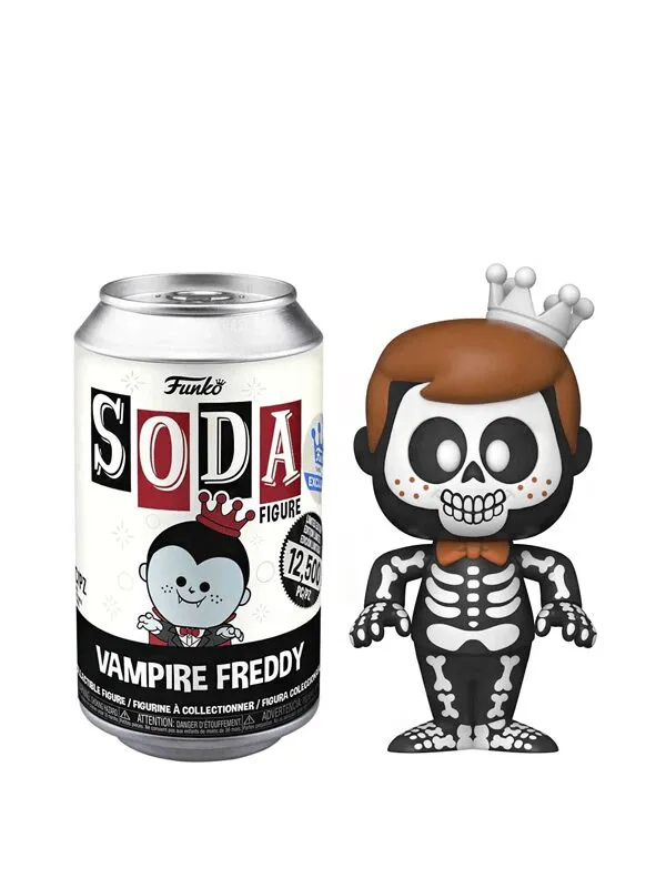 Funko Soda Vampire Freddy Funko Shop Exclusive Open Can Chase Figure