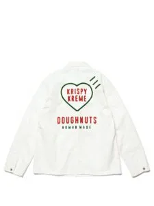 Human Made x Krispy Kreme Factory Jacket White Original São Paulo