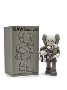 KAWS Clean Slate Vinyl Figure Brown Set Original São Paulo
