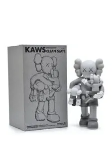 KAWS Clean Slate Vinyl Figure Grey Set Original São Paulo