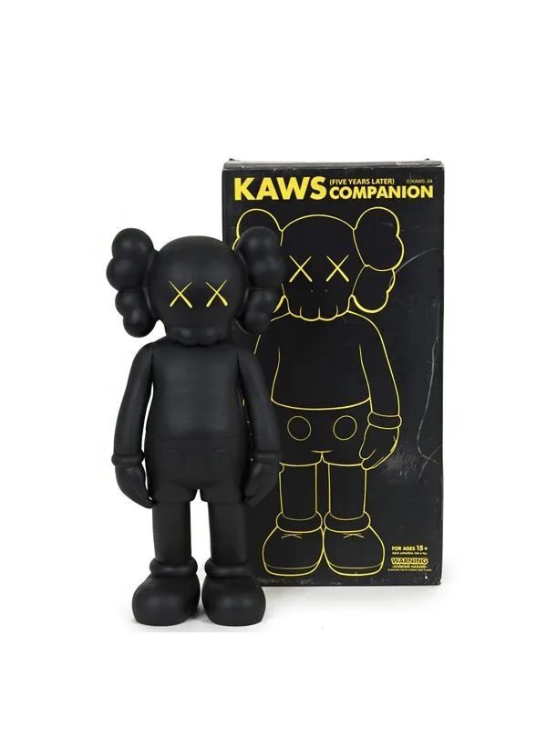 KAWS Five Years Later Companion Vinyl Figure Black