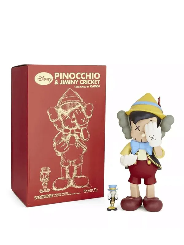 KAWS Pinocchio Jiminy Cricket Vinyl Figure Multi