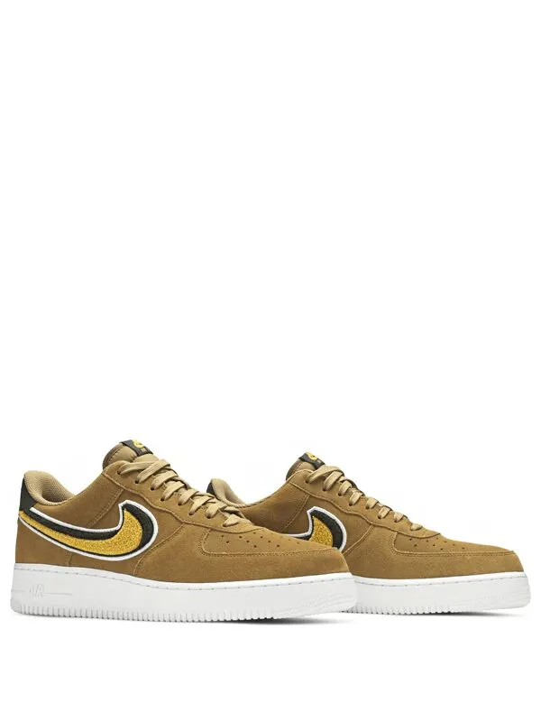 Nike Air Force 1 Low 3D Chenille Swoosh Muted Bronze.