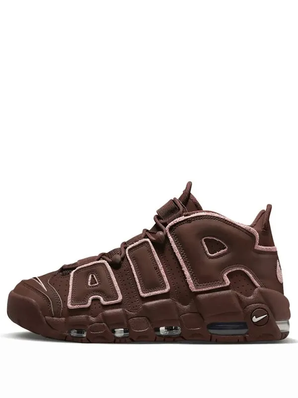 Nike Air More Uptempo Dark Pony and Soft Pink