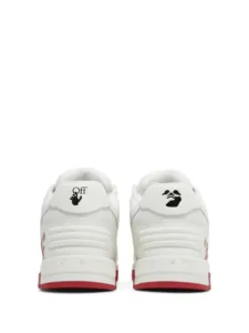 Off-White Out Of Office Low For Walking White Red Original São Paulo