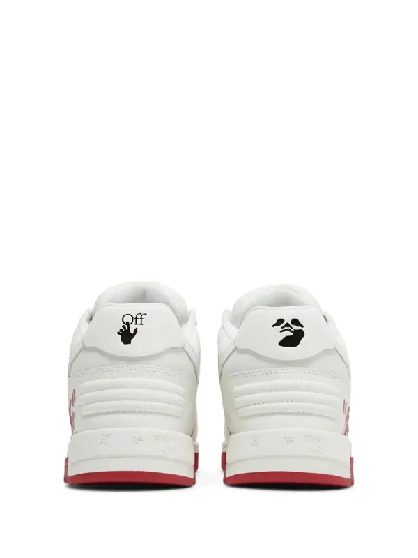 Off White Out Of Office Low For Walking White Red 1