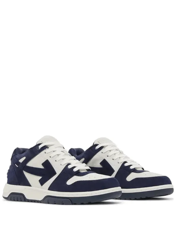 Off White Out Of Office White Navy Blue 1