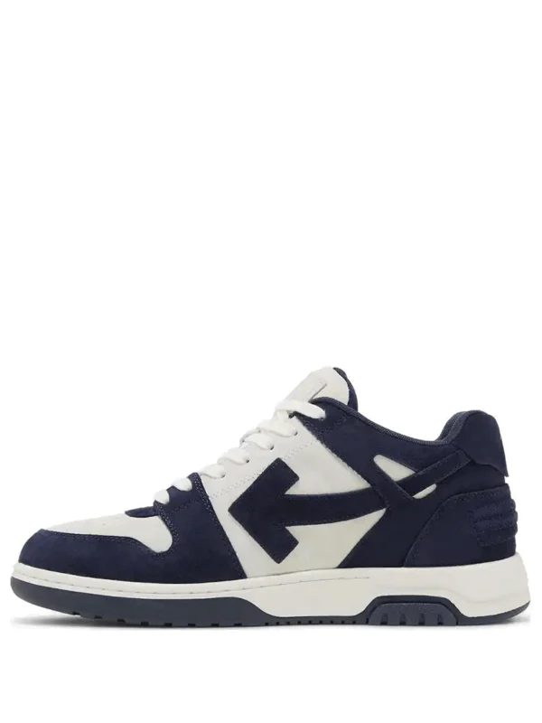 Off White Out Of Office White Navy Blue