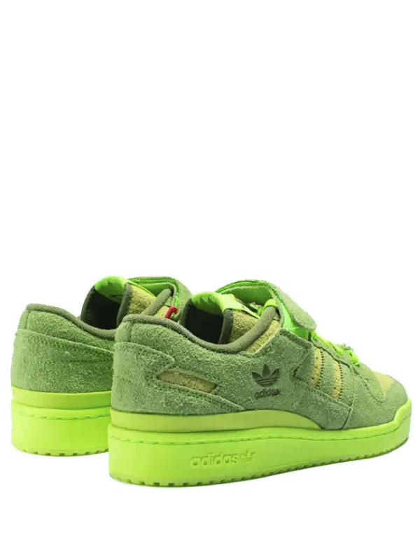 The Grinch x Adidas Forum Low Green.