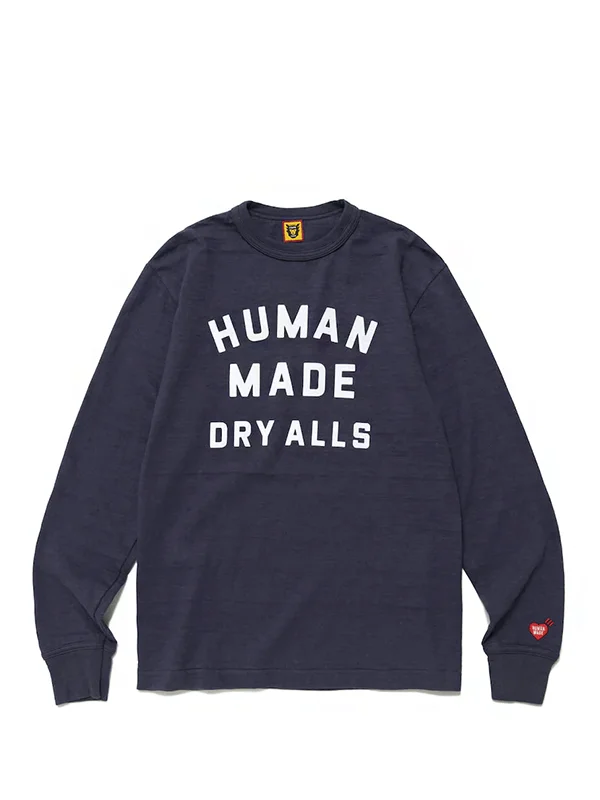 Human Made Graphic L S T Shirt Navy