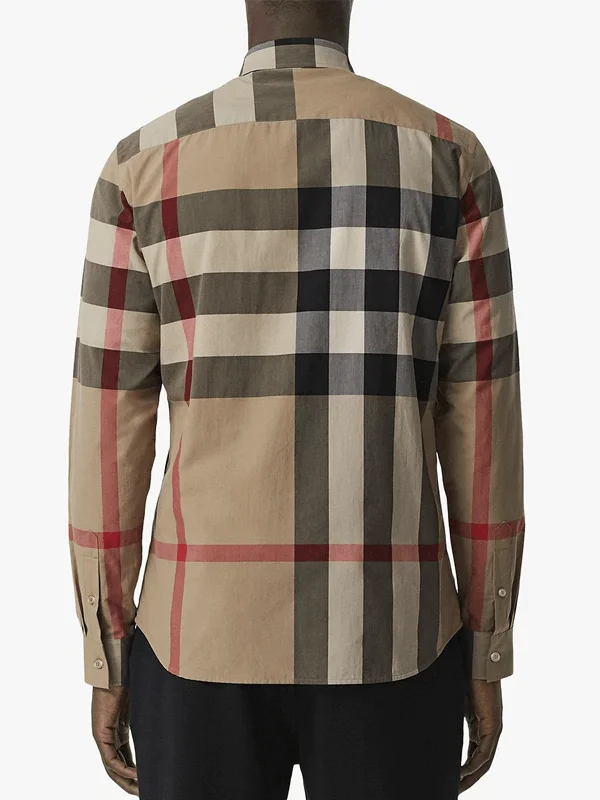 Burberry Camisa Algodão Xadrez Vintage - Original São Paulo