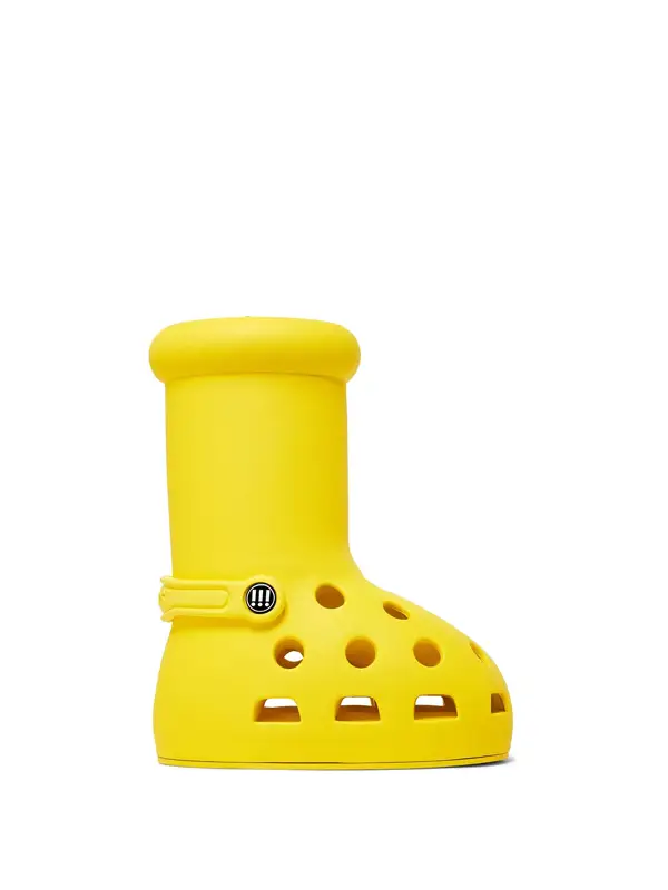 Crocs x MSCHF Big Red Boot Yellow1 2
