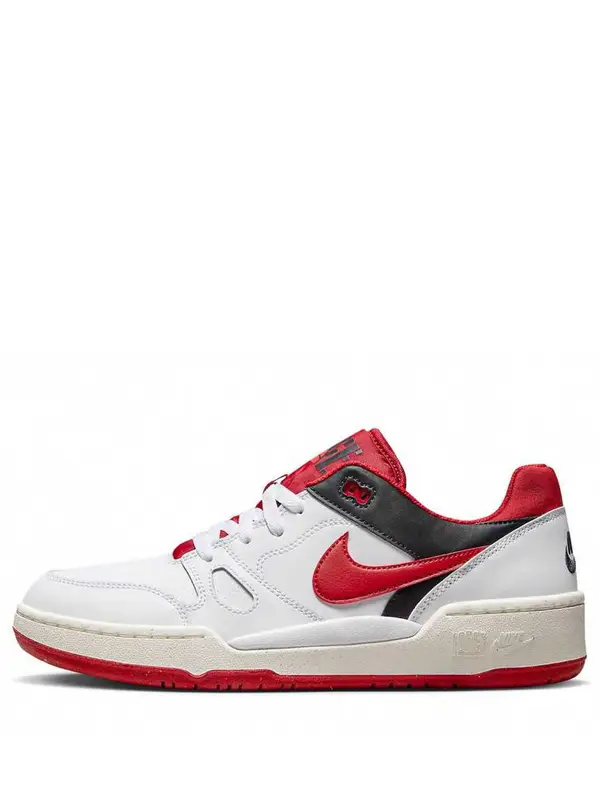 Nike Full Force Low White Mystic Red2